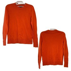 Banana Republic Women's Orange Long Sleeve Top